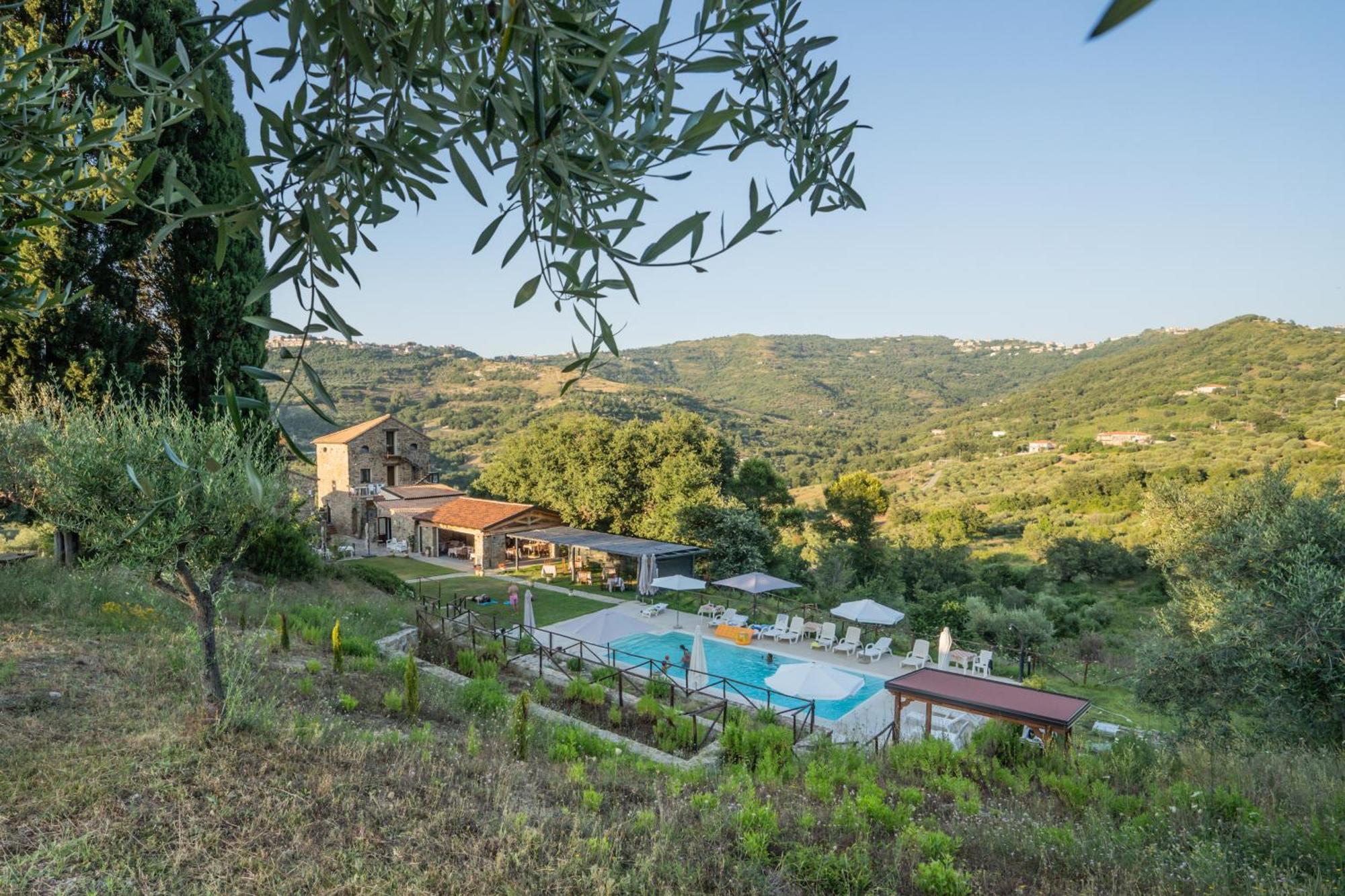 Le Querce Farmhouse Villa Agropoli Buitenkant foto