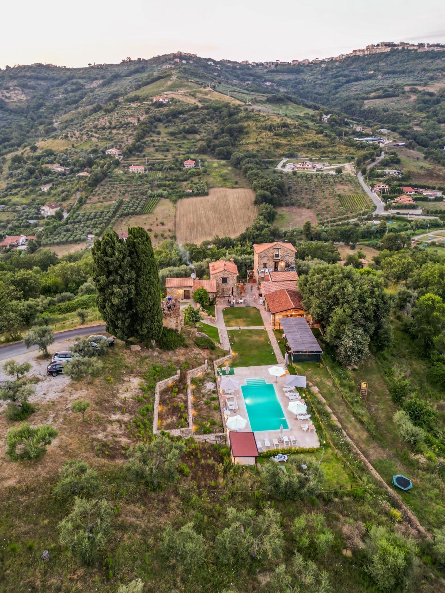 Le Querce Farmhouse Villa Agropoli Buitenkant foto