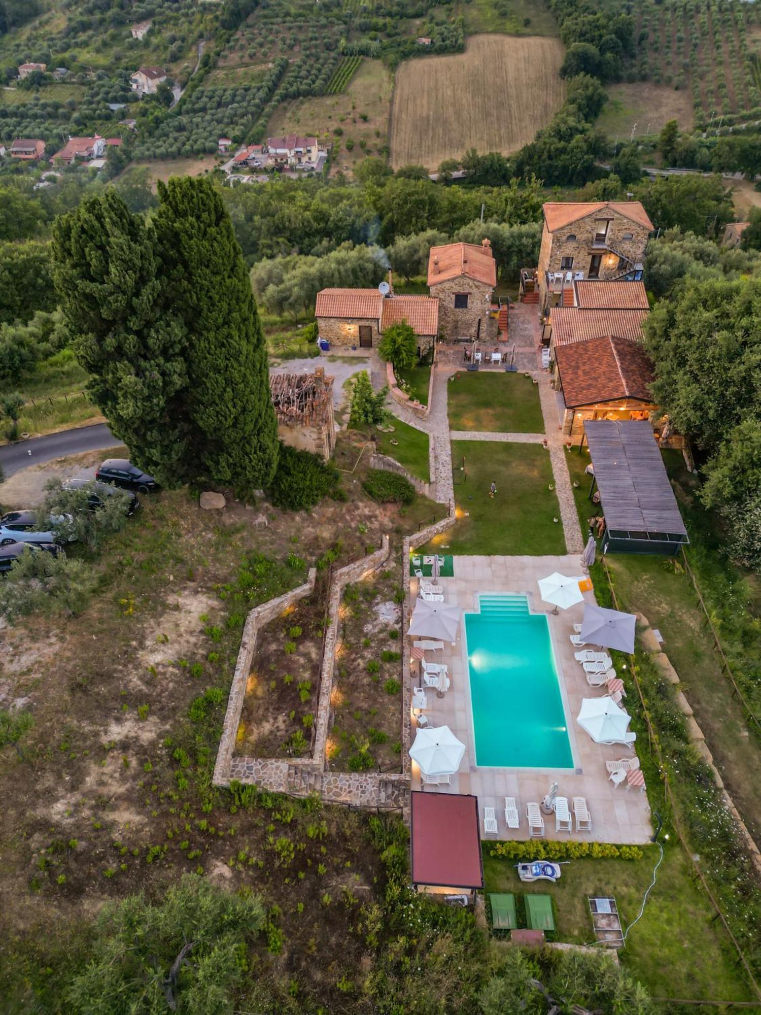 Le Querce Farmhouse Villa Agropoli Buitenkant foto